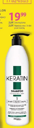 Prosalon Keratin wzmacniający szampon do włosów