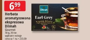Herbata aromatyzowana ekspresowa Dilmah Gourmet