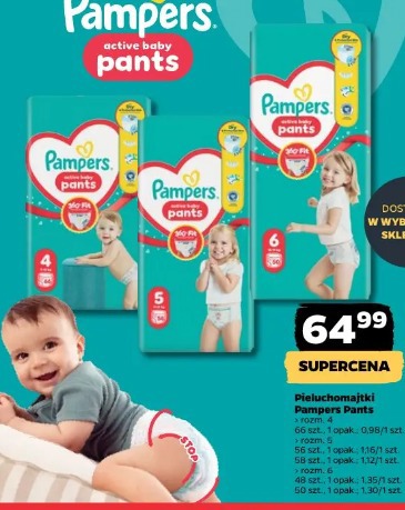 Pieluchomajtki Pampers Pants