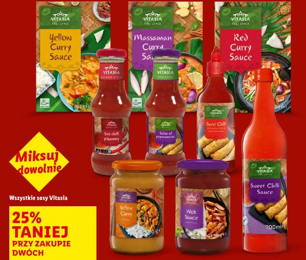Wszystkie sosy Vitasia