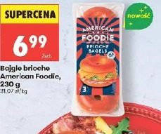 Bajgle brioche American Foodie