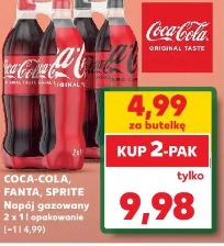 Coca-Cola, Fanta, Sprite Napój gazowany