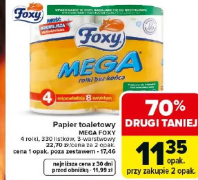 Papier toaletowy Mega Foxy