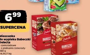 Mieszanka do wypieku Babeczki Delecta