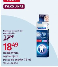 Rapid White, wybielająca pasta do zębów