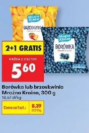 Borówka lub brzoskwinia Mroźna Kraina