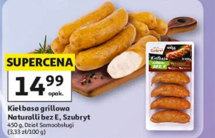 Kiełbasa grillowa Naturali bez E Szubryt