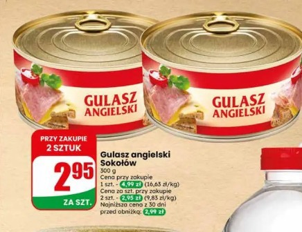 Gulasz angielski Sokołów