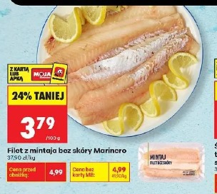 Filet z mintaja bez skóry Marinero