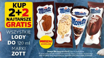 Zott Wszystkie lody do 120 ml marki Zott