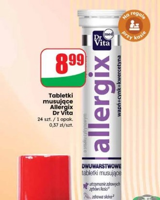 Tabletki musujące Allergix Dr Vita