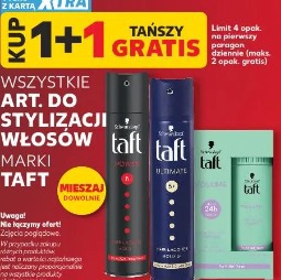 Wszystkie art. do stylizacji włosów marki Taft