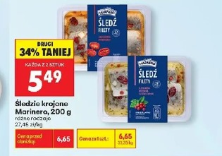 Śledzie krojone Marinero