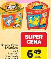 Pokemon chipsy frytki