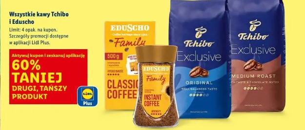 Wszystkie kawy Tchibo i Eduscho