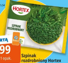 Hortex szpinak rozdrobniony