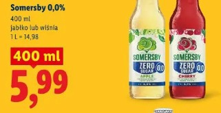Somersby 0,0% jabłko lub wiśnia