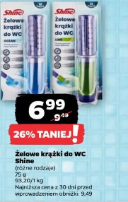 Żelowe krążki do WC Shine