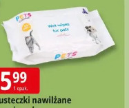 Chusteczki nawilżane dla zwierzaka