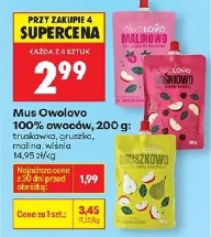 Mus Owolowo 100% owoców