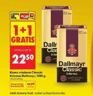 Kawa mielona Classic Intense Dallmayr