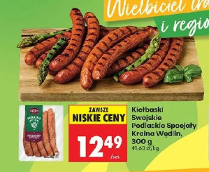 Kiełbaski Swojskie Podlaskie Specjały Kraina Wędlin