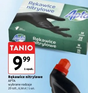 Rękawice nitrylowe APTA