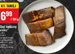 Halibut wędzony dzwonko