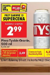 Piwo Tyskie Gronie