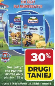 Ser żółty Psi Patrol Hochland plastry