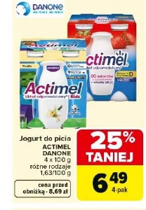 Jogurt do picia Actimel Danone
