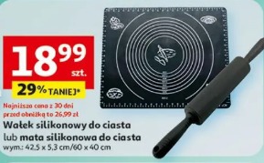 Wałek silikonowy do ciasta lub mata silikonowa do ciasta