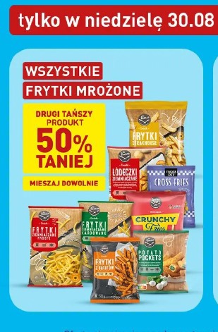 Wszystkie frytki mrożone