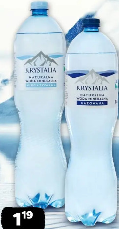 Woda mineralna Krystalia