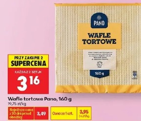 Wafle tortowe Pano