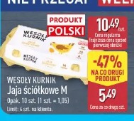 Wesoły Kurnik Jaja ściółkowe M