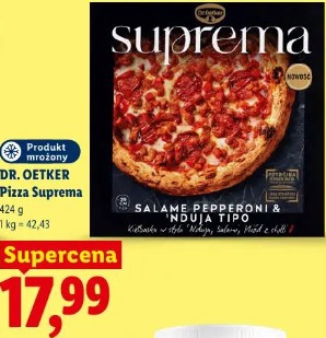 Dr. Oetker Pizza Suprema
