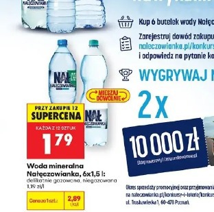 Woda mineralna Nałęczowianka