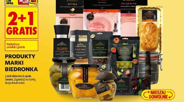 Produkty marki Biedronka