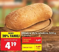Chleb w stylu włoskim