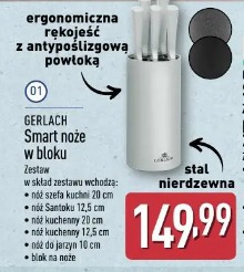 Gerlach Smart noże w bloku