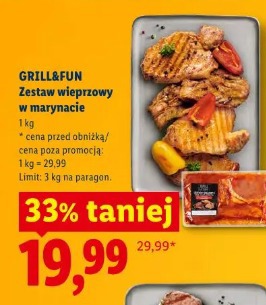 Grill&Fun Zestaw wieprzowy w marynacie