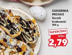 Sernik krakowski Cukiernia Michaś