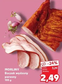 Morliny Boczek wędzony parzony