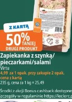 Zapiekanka z szynką/pieczarkami/salami Virtu