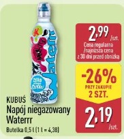 Kubuś Napój niegazowany Waterr
