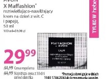Avon X Maffashion rozświetlająco-nawilżający krem do twarzy z wit. C