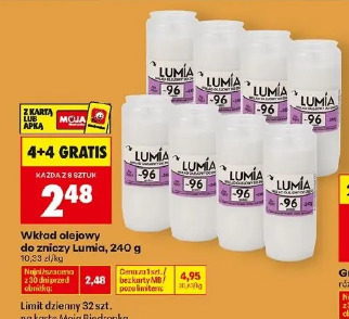 Lumia wkład olejowy do zniczy