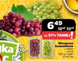 Winogrono bezpestkowe