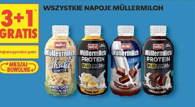 Wszystkie napoje Müllermilch
